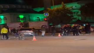 Polis ekiplerinden kaçarken araca çarptı, kovalamaca sonucu yakalandı