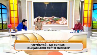 Prof. Dr. Canan Karataydan aşılara ilişkin açıklamalar