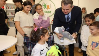 Rektör Beriş’ten Çocuk İyilik Merkezi’ne Ziyaret