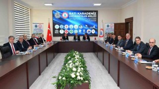 Rektör Kırışık, Batı Karadeniz Üniversiteler Birliği dönem toplantısına katıldı