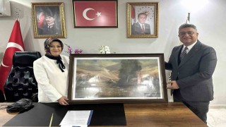 Rektör Kızıltopraktan AK Parti Kütahya İl Başkanı Erenlere tebrik ziyareti