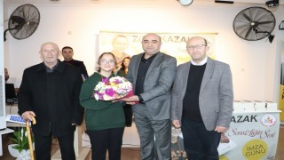 Ressam Abdullah Taktak Ortaokulu öğrencisi Zülal Kazakın Sensizliğin Sesi kitabı büyük ilgi gördü