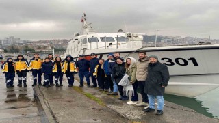 Sahil Güvenlik Komutanlığı, tıbbi tahliye eğitimi faaliyetlerini sürdürüyor