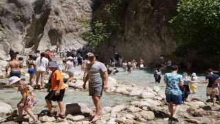 Saklıkent Kanyonunu 590 bin kişi ziyaret etti