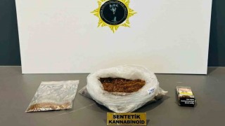 Samsunda 246 gram bonzai ile yakalanan şahsa gözaltı