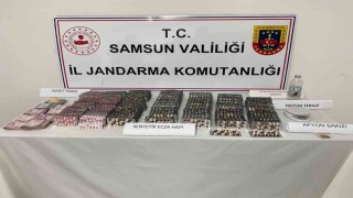 Samsunda 4 bin 555 adet hapla yakalanan şahıs tutuklandı