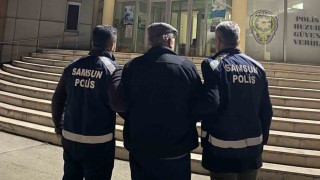 Samsunda 45 yıl hapis cezası bulunan şahıs yakalandı