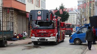 Samsunda baca yangını korkuttu
