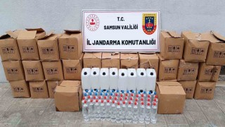 Samsunda jandarma 755 litre etil alkol ele geçirdi