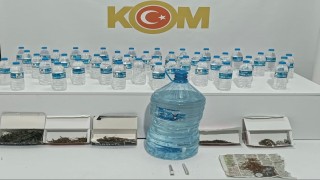 Samsunda kaçak içki ve uyuşturucu operasyonu