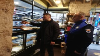Samsunda simit ve pasta fırınları denetlendi