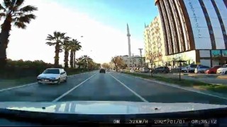 Samsunda ters yönde giden otomobile 9 bin 267 TL ceza