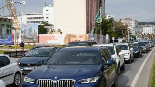 Samsunda trafiğe kayıtlı motorlu taşıt sayısı yarım milyona yaklaştı