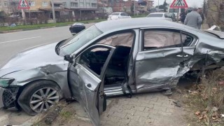 Samsunda trafik kazası: 3 yaralı