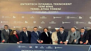 Sanayi ve Teknoloji Bakanı Kacır, Entertech İstanbul Teknokent ‘yeni bina temel atma törenine katıldı