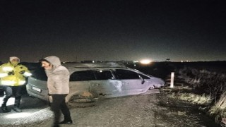 Şarampole yuvarlanan otomobilin sürücüsü hayatını kaybetti