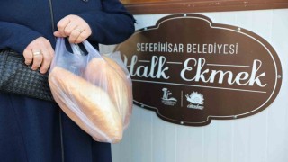 Seferihisarda Halk Ekmek 7 lira