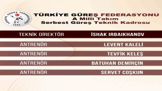 Serbest güreşte A Milli Takım teknik kadrosu açıklandı