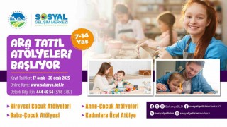 SGMde Ara Tatil Atölyeleri için kayıtlar başladı