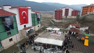 Sinop Durağanda TOKİ konutları anahtar teslim töreni