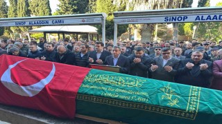 Sinopta vefat eden doktor son yolculuğuna uğurlandı