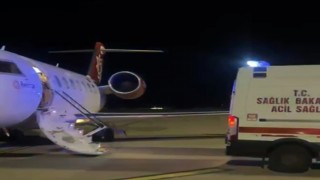 Şırnakta 2 bebek için ambulans uçak havalandı