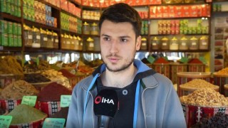 Soğuk havalar Gaziantepte aktarlara ilgiyi artırdı