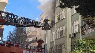 Tarsusta ev yangını