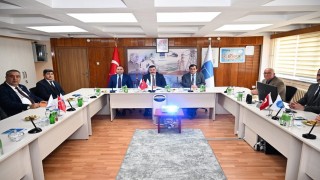 TEİAŞdan Vali Çiftçiye brifing