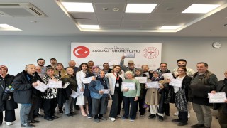 Tekirdağda Diyabet Okulu 2025 yılının ilk mezunlarını verdi