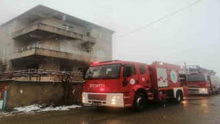 Tekirdağda ev yangını