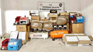 Tekirdağda kaçakçılık operasyonlarında 13 kişi hakkında işlem yapıldı