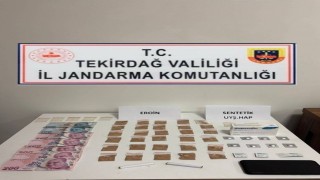 Tekirdağda uyuşturucu operasyonları