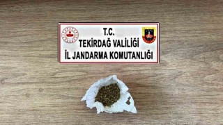 Tekirdağda uyuşturucu ve silah operasyonları