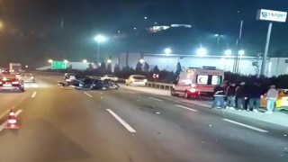 TEMde takla atan cipten fırlayan sürücü hayatını kaybetti