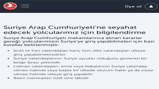 THY, Suriyeye İran ve İsrail vatandaşlarını taşımayacak