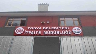 Tosya itfaiyesi bir yılda 31 bina yangınına müdahale etti
