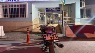 Trafiği tehlikeye düşüren motosiklet sürücüsüne 67 bin lira ceza yazıldı