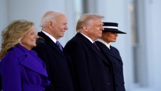 Trump yemin töreni öncesi Beyaz Sarayda