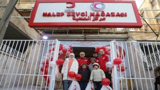 Türk Kızılay, Halepte Sevgi Mağazası açtı