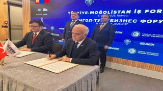 Türkiye ile Moğolistan arasında mutabakat zaptı imzalandı