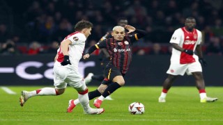 UEFA Avrupa Ligi: Ajax: 1 - Galatasaray: 0 (İlk yarı)
