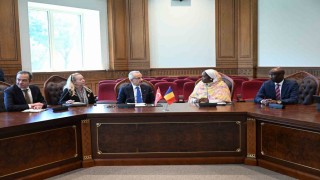 Ulaştırma ve Altyapı Bakanı Uraloğlu, Çadlı mevkidaşı Weddeye ile görüştü