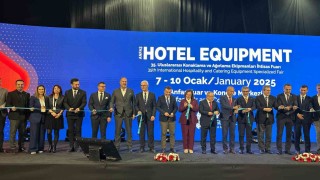 Uluslararası Konaklama ve Ağırlama Ekipmanları İhtisas Fuarı Antalyada açıldı
