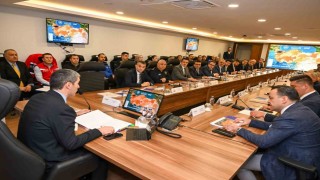 Uşakta Afet Risk Azaltma İzleme Planı ve Değerlendirme Komisyonu toplantısı