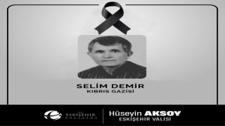 Vali Aksoydan Kıbrıs Gazisi için taziye mesajı