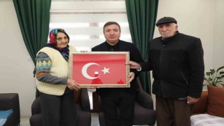 Vali Aydoğdu, Şehit Jandarma Er Garip İlerinin ailesini ziyaret etti
