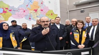 Vali Ustaoğlundan GAMER, 112 ve AFADa ziyaret
