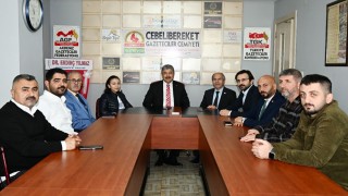 Vali ve Rektör’den Gazetecilere Destek Ziyareti