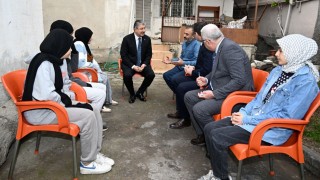 Vali Yılmaz, Vatandaşları Ziyaret Etti